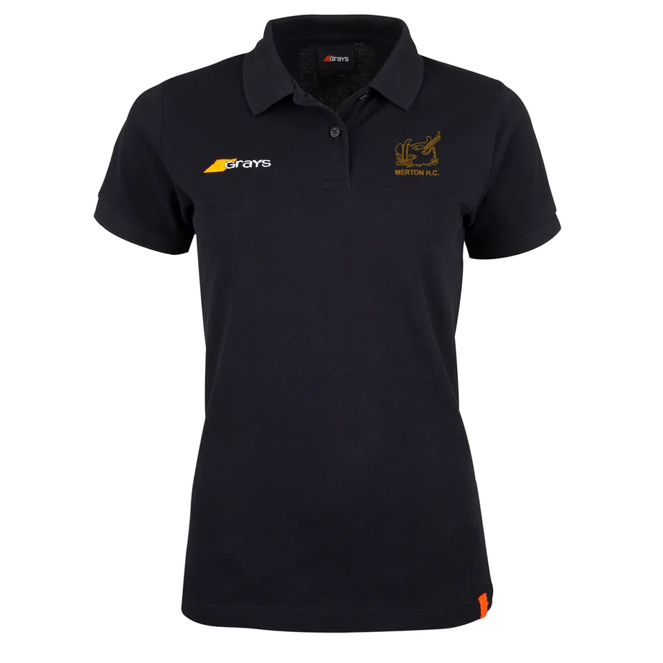 grays-tangent-polo-donna-merton-hc-nera-cotone-organico image 1