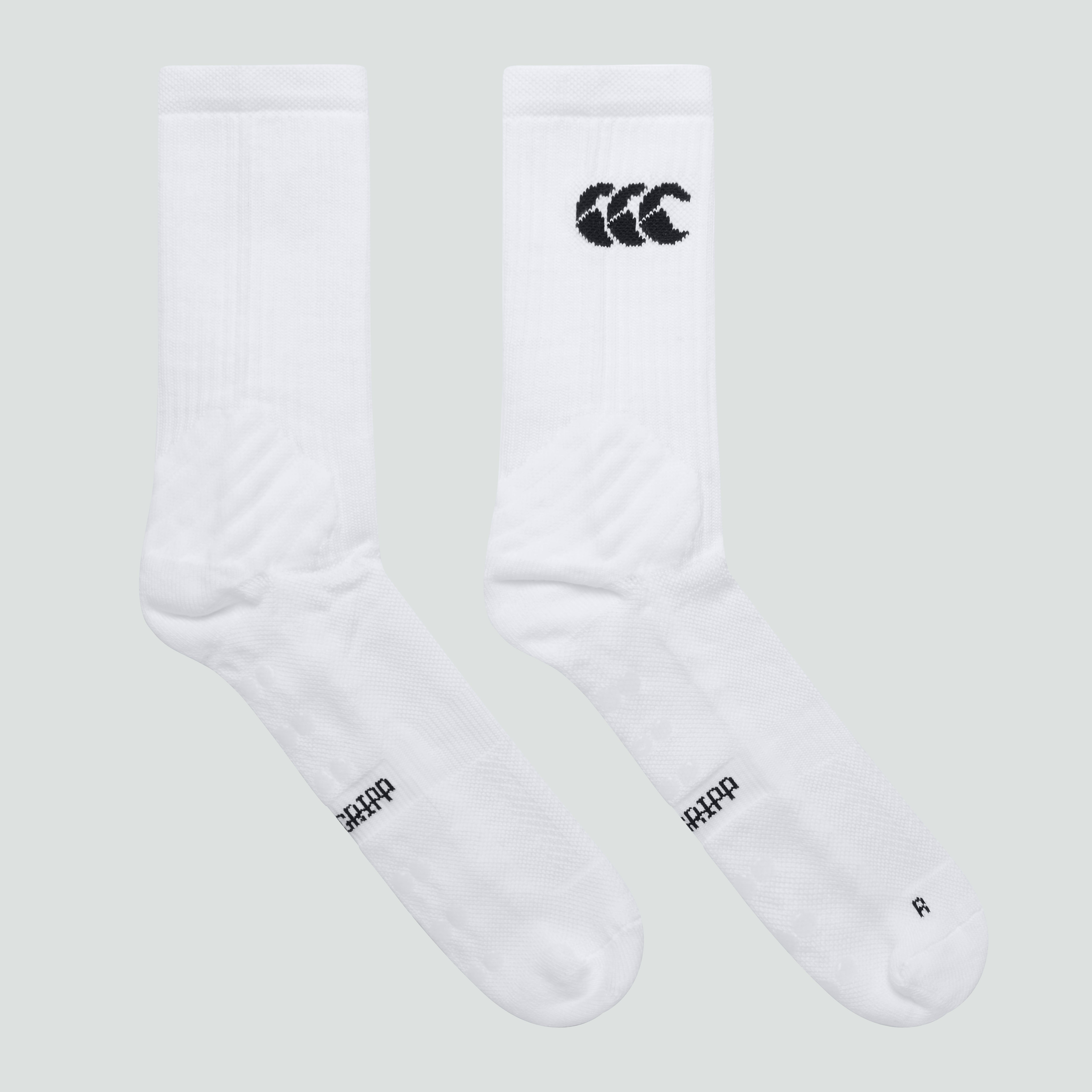 canterbury-mid-calf-grip-sock-calze-rugby-uomo-bianche image 1