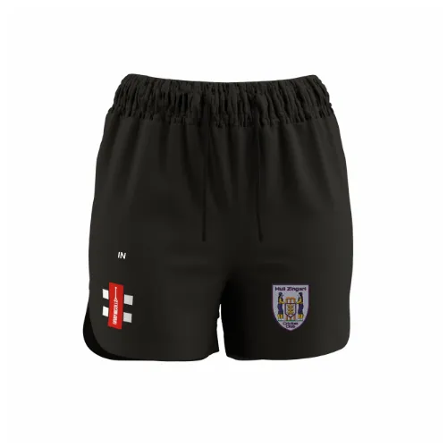 gray-nicolls-hull-zingari-cc-donna-gts-pantaloncini-nero image 1