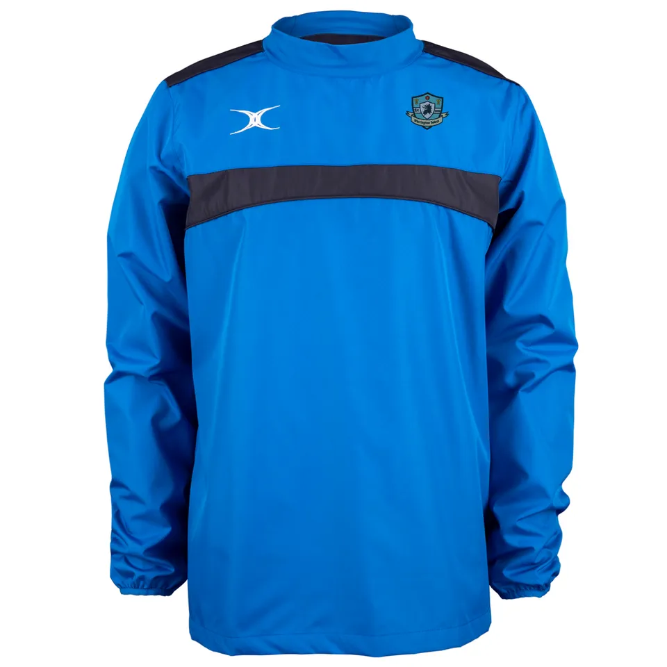 gilbert-rugby-photon-giacca-warm-up-uomo-warrington-select-rfc-royal-blu-navy image 1