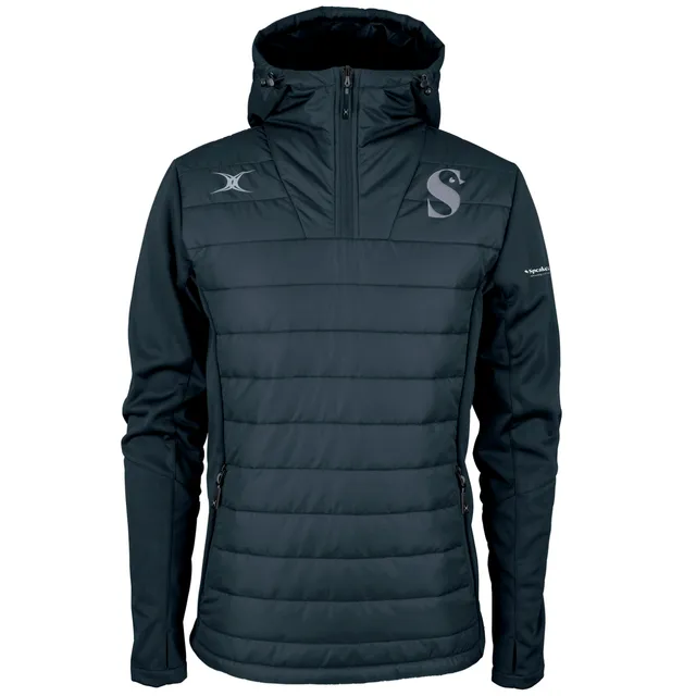 gilbert-rugby-speakeasy-club-pro-active-giacca-quarter-zip-senior-blu-navy-scuro image 1
