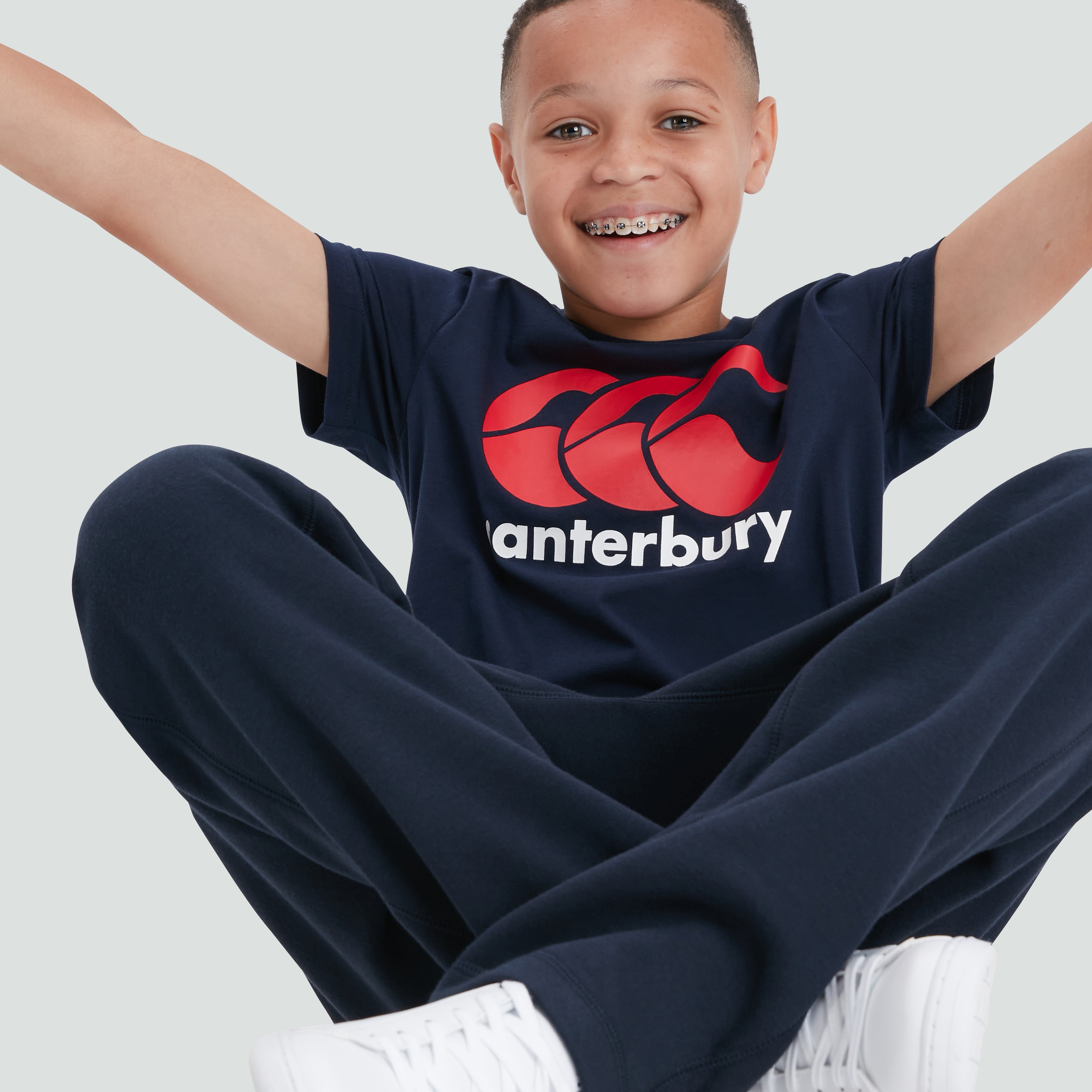 canterbury-ccc-logo-tee-junior-unisex-blu-navy image 3
