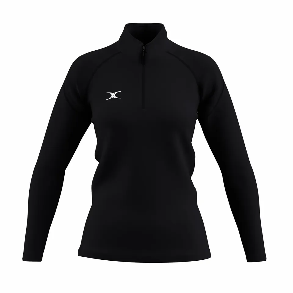 gilbert-rugby-gts-pile-donna-1-4-zip-collo-alto image 1