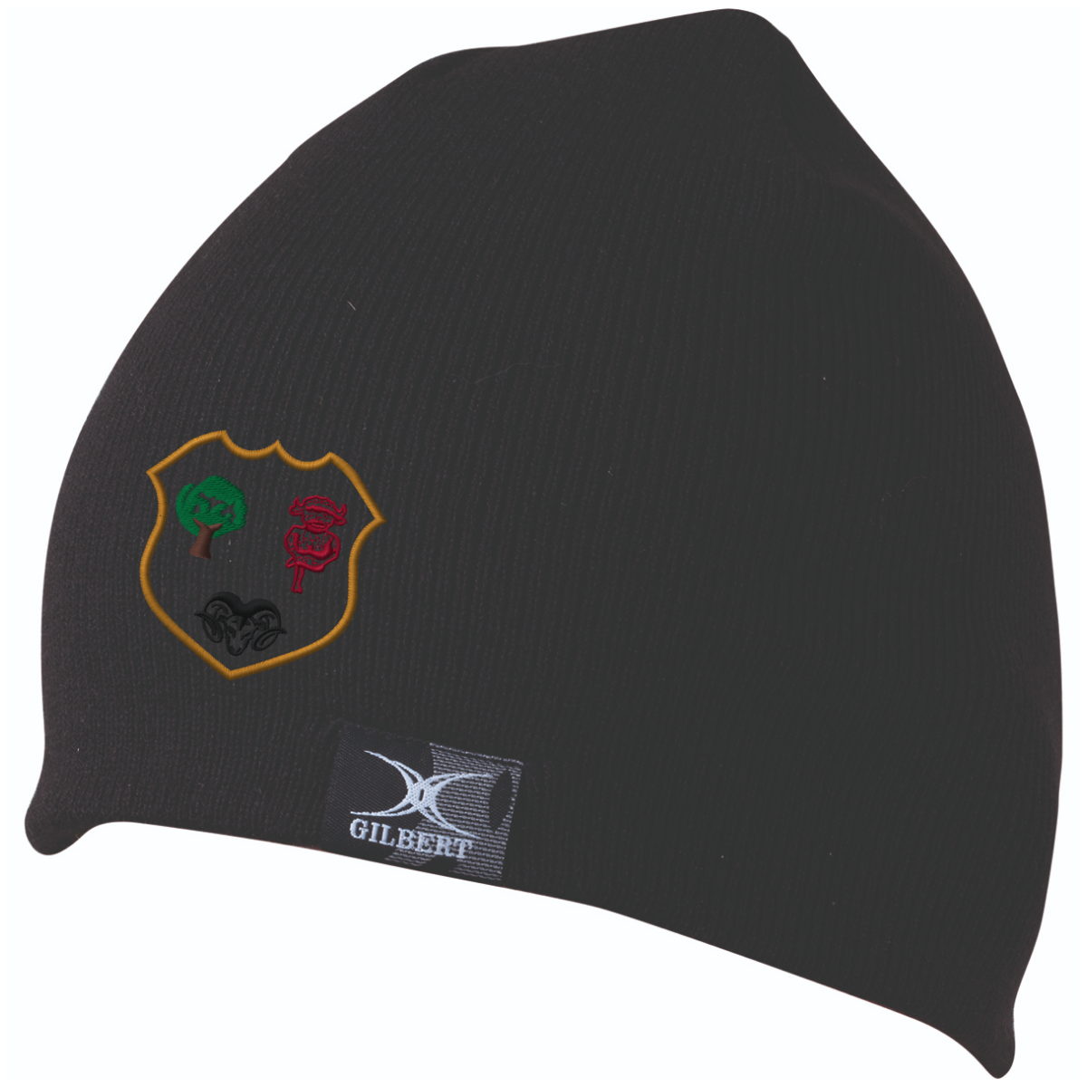 gilbert-rugby-nld-referees-society-beanie-nero-adulto image 1