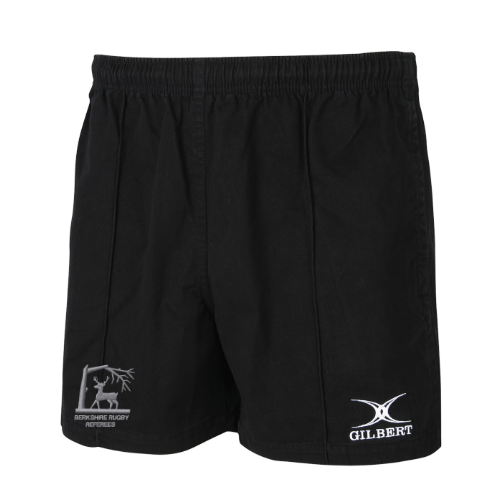 gilbert-rugby-kiwi-pro-pantaloncini-rugby-unisex-neri-berkshire-referees image 1