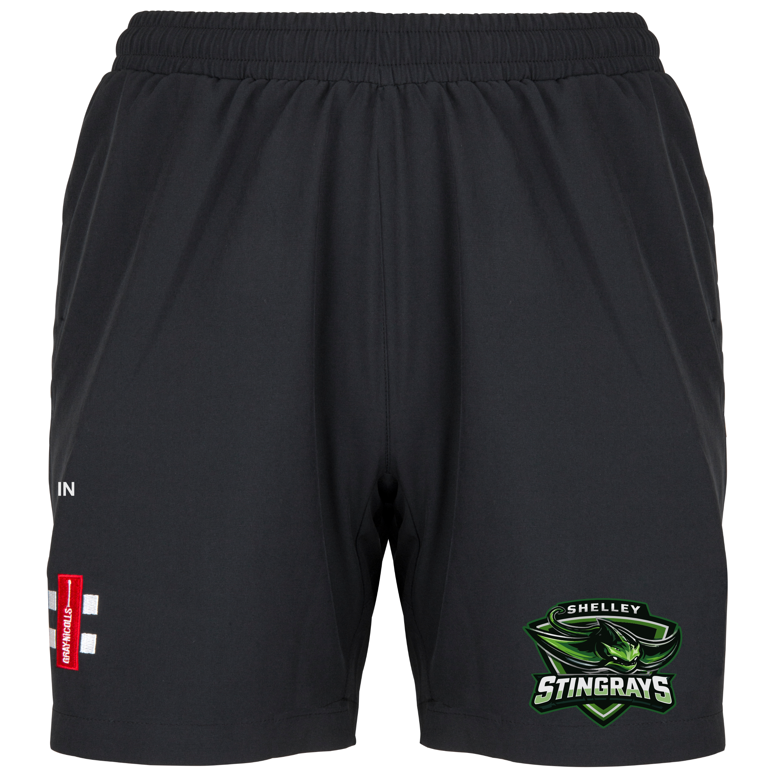 gray-nicolls-velocity-pantaloncini-shorts-donna-shelley-cricket-club-nero image 1