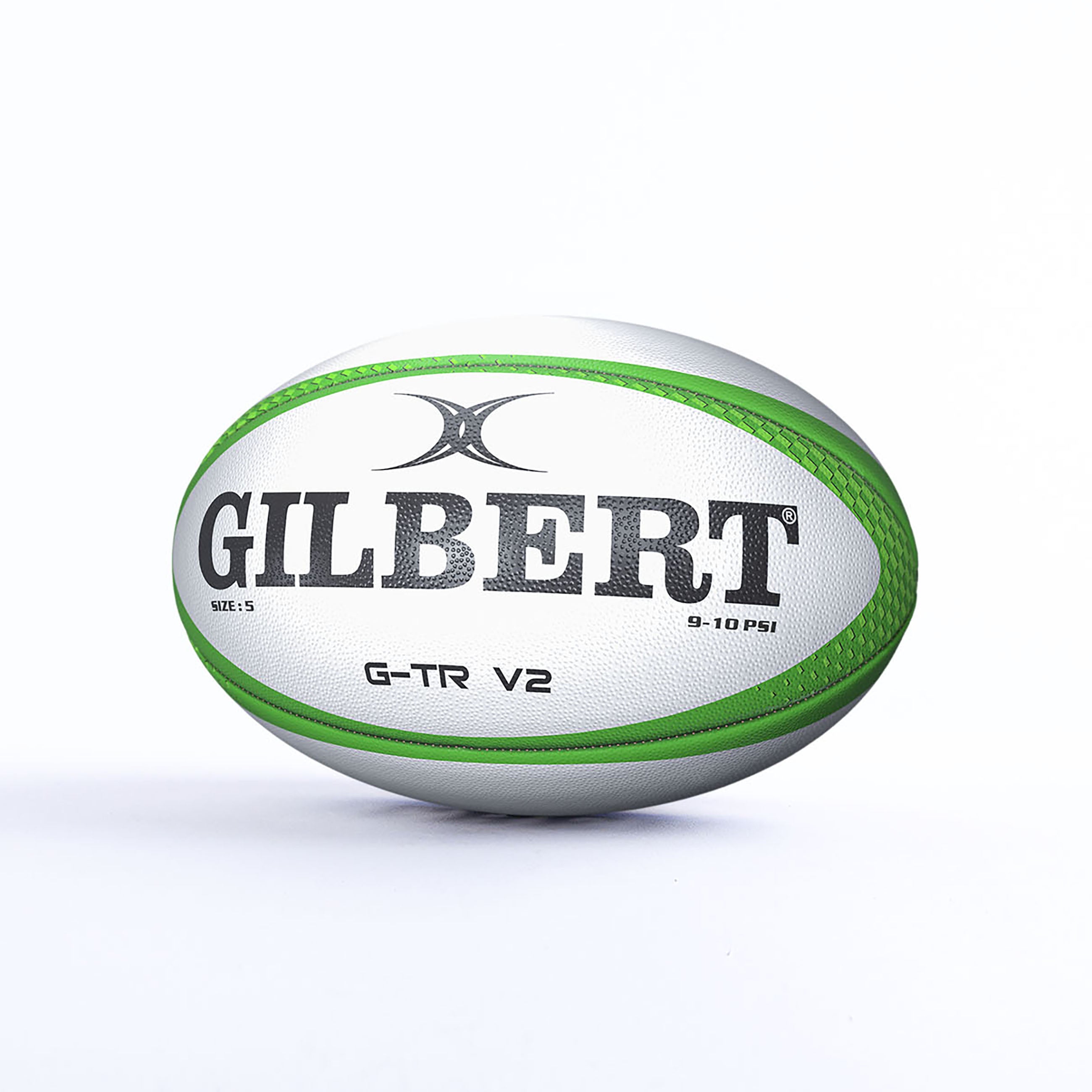 gilbert-rugby-gtr-v2-7s-pallone-da-allenamento-rugby-misura-5-verde image 2