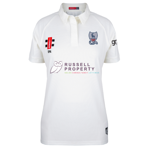 gray-nicolls-bishops-stortford-cc-matrix-v2-maglia-cricket-donna-manica-corta-av image 1