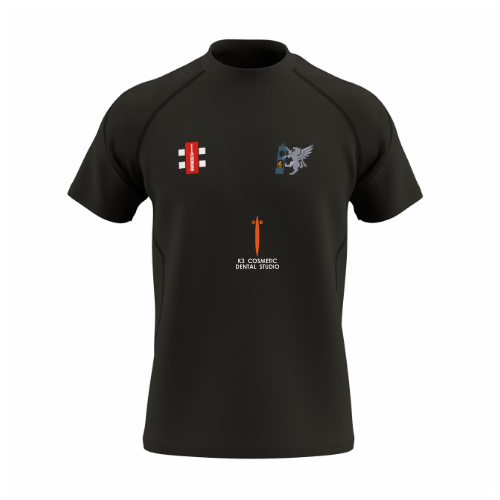 gray-nicolls-barnsley-woolley-miners-cc-senior-gts-t-shirt-manica-corta-nero image 1