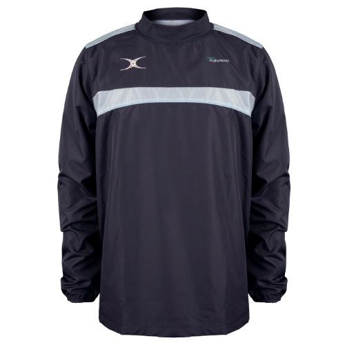 gilbert-rugby-dallaglio-rugby-works-junior-photon-giacca-warm-up-blu-navy-azzurr image 1