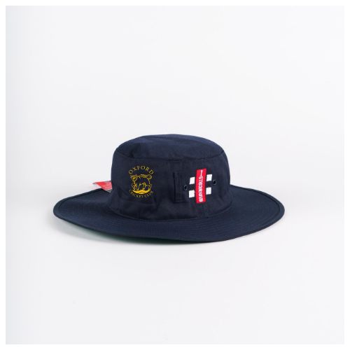 gray-nicolls-oxford-cc-senior-cappello-da-sole-cricket-blu-navy-scuro image 1