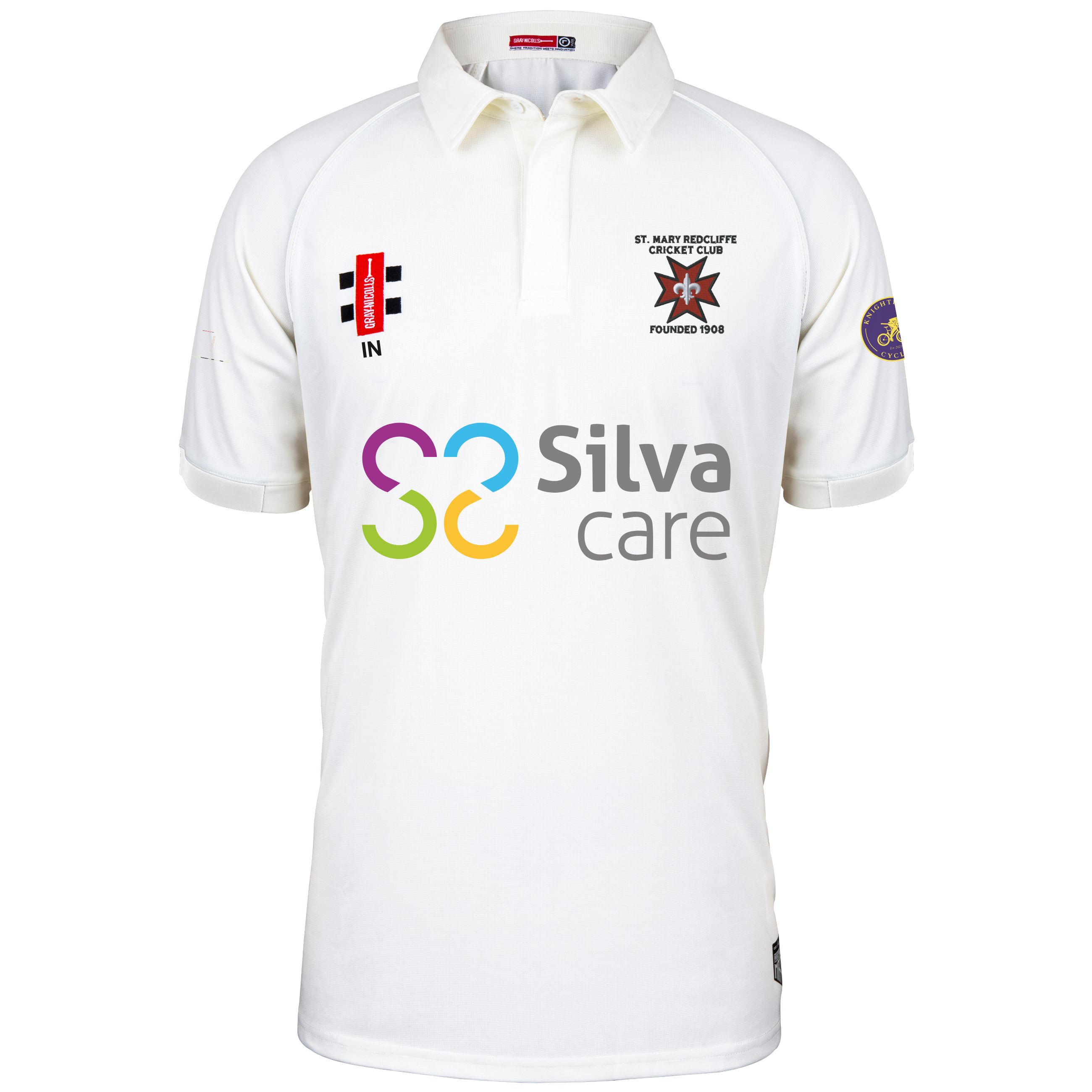 gray-nicolls-st-mary-redcliffe-matrix-v2-maglia-cricket-manica-corta-junior-avor image 1