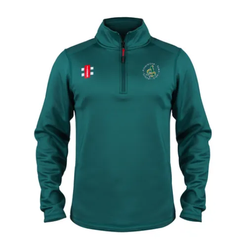 gray-nicolls-atherstone-cc-junior-bambino-pile-storm-fleece-verde image 1