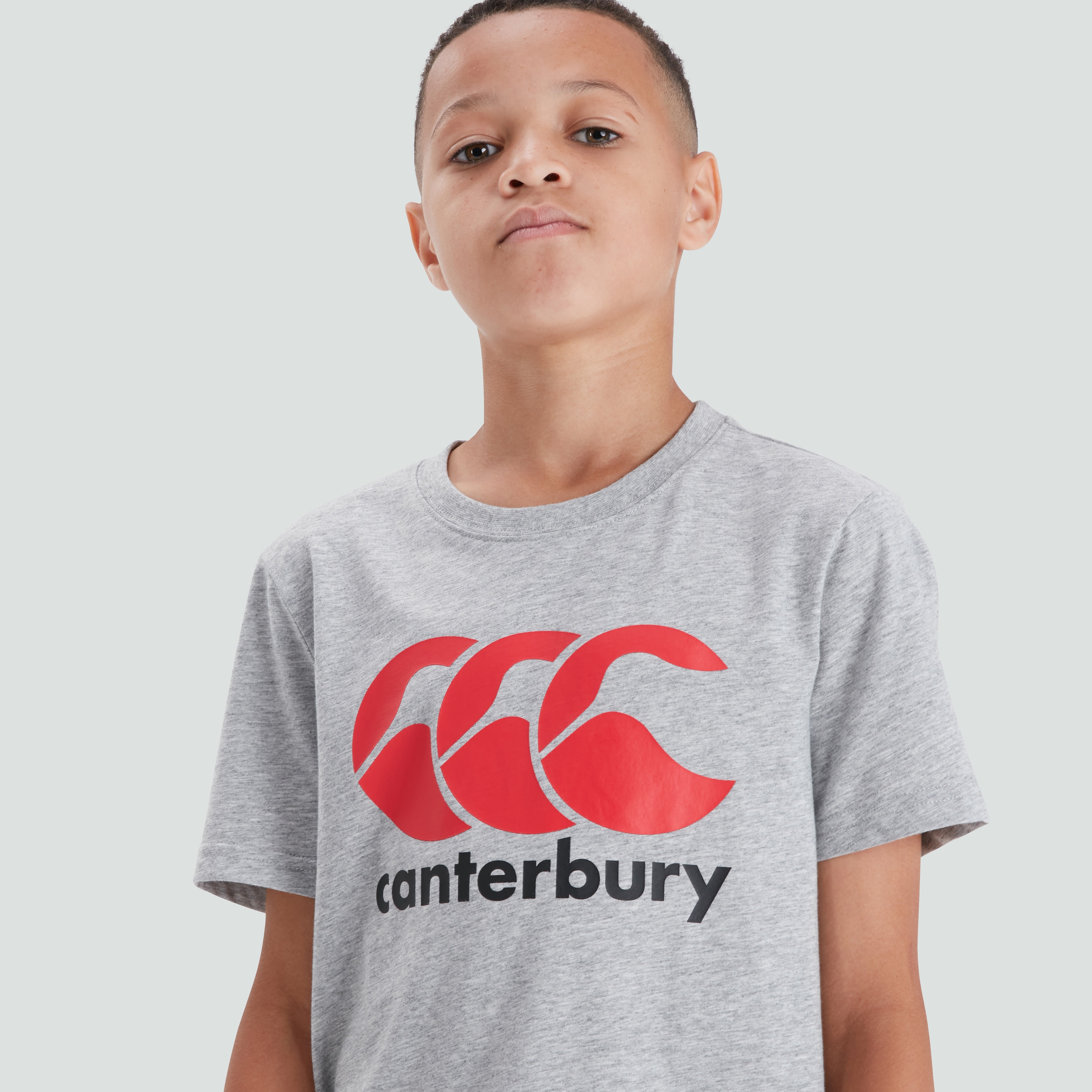 canterbury-junior-ccc-logo-tee-grey-unisex-t-shirt-cotone-rugby image 5