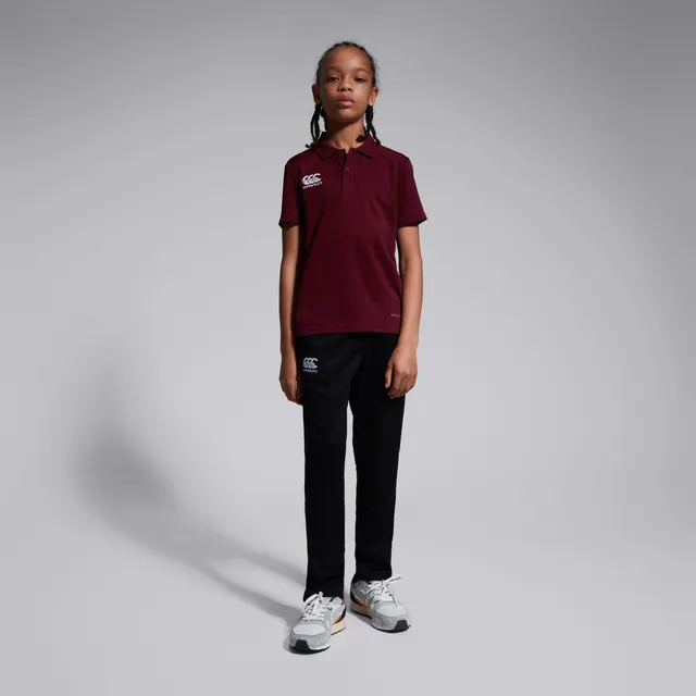 canterbury-club-dry-polo-junior-unisex-bordeaux image 1