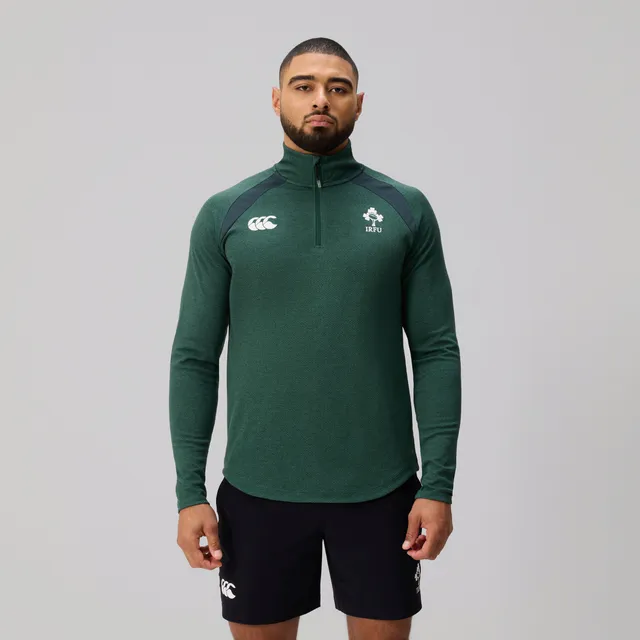 canterbury-ireland-elite-training-tee-uomo-t-shirt-rugby-verde image 1