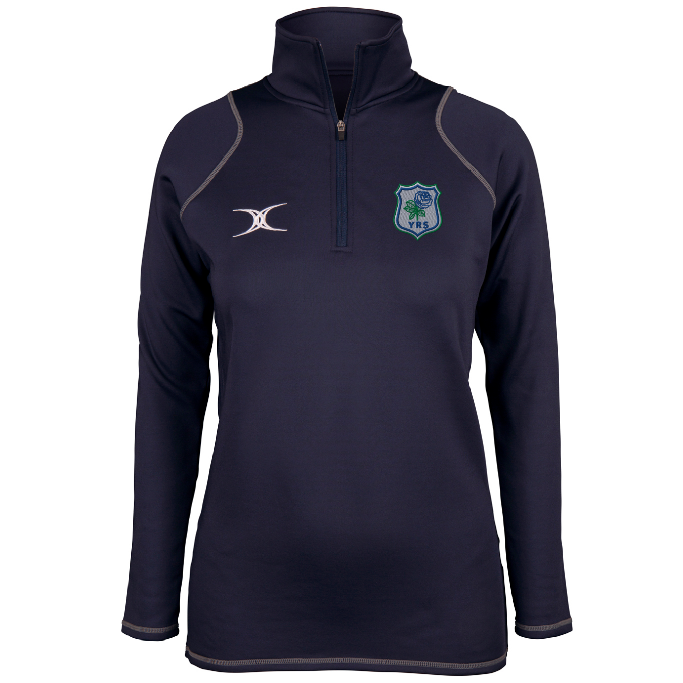 gilbert-rugby-yrs-pile-donna-1-4-zip-fit-quarter-zip image 1