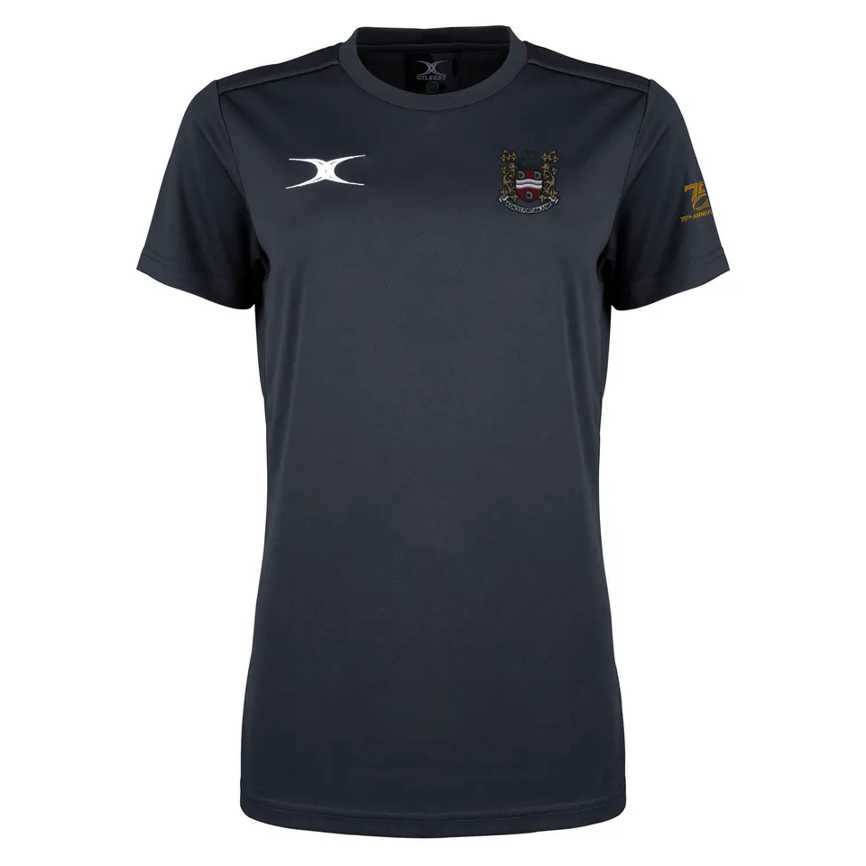 gilbert-rugby-whitby-rfc-photon-ii-t-shirt-manica-corta-uomo-adulto-nero image 1