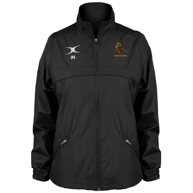 gilbert-rugby-andover-rfc-donna-giacca-full-zip-photon-nera image 1