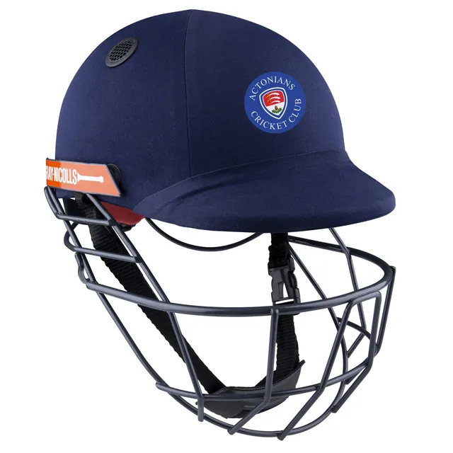 gray-nicolls-atomic-360-casco-da-cricket-junior-navy-actonians-cricket-club image 1