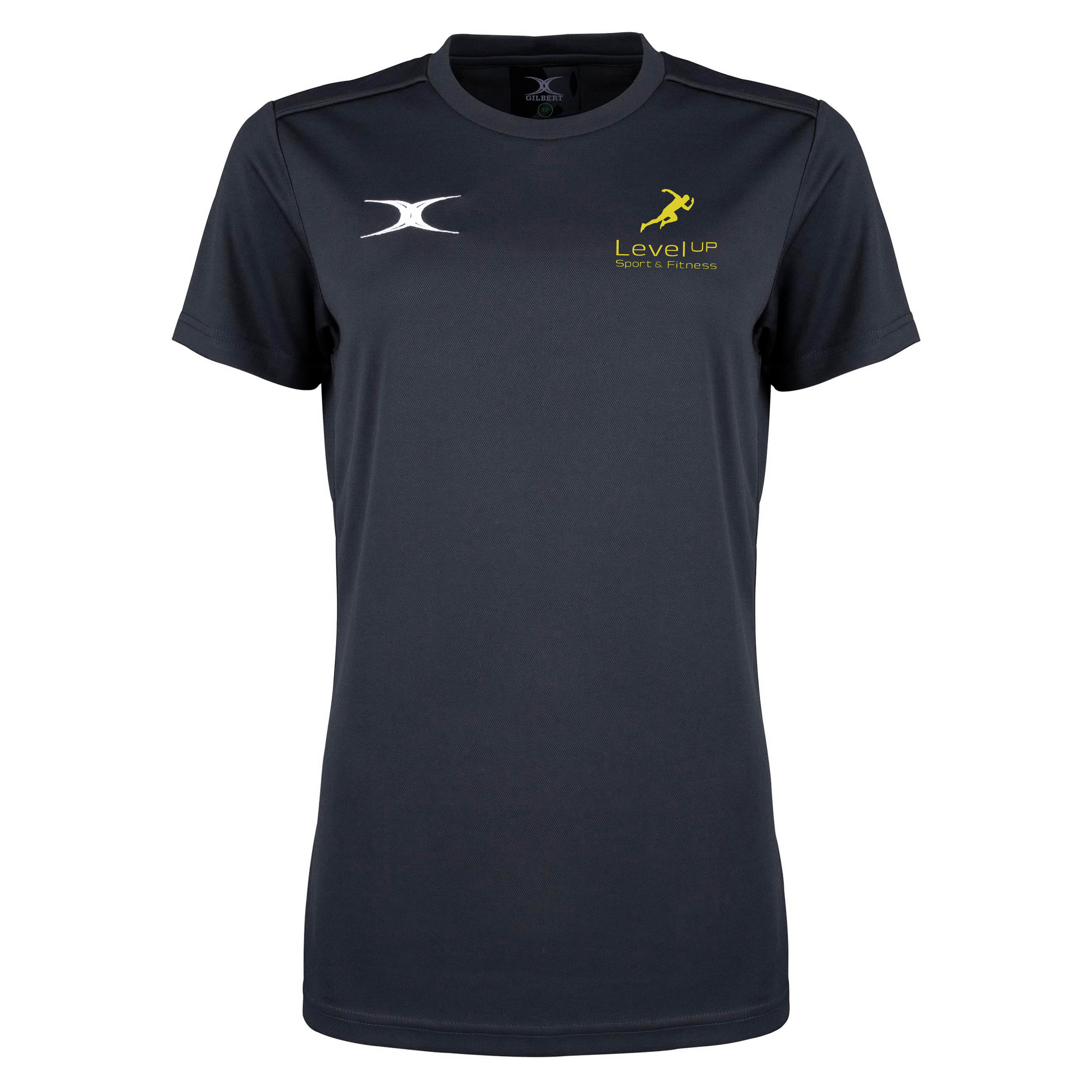 gilbert-rugby-levelup-photon-ii-t-shirt-manica-corta-senior-nero image 1