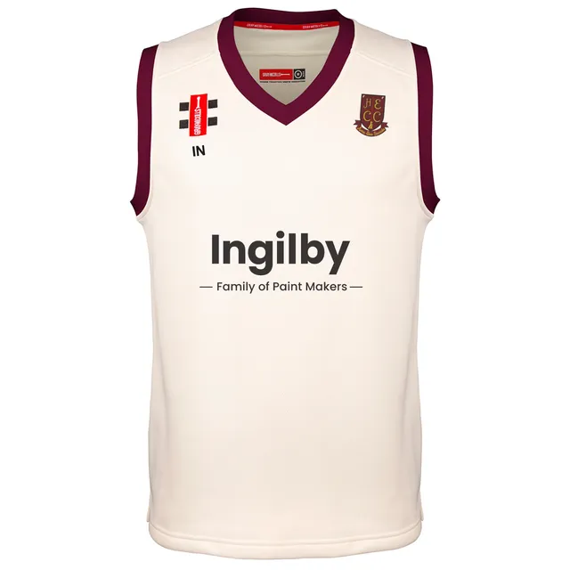 gray-nicolls-high-easter-senior-pro-performance-slipover-cricket-avorio-bordeaux image 1