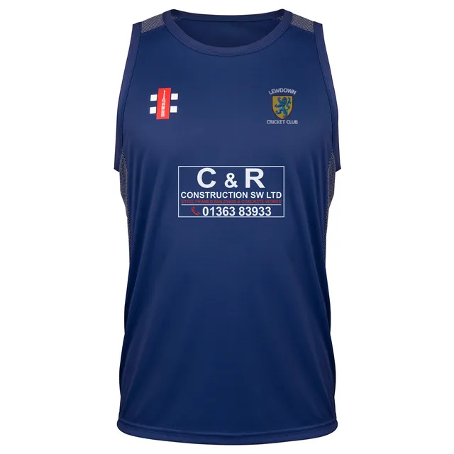 gray-nicolls-lewdown-cc-adulto-canotta-pro-performance-blu-navy image 1