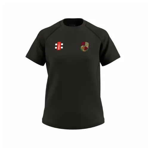 gray-nicolls-bradford-park-avenue-ladies-cc-gts-t-shirt-donna-manica-corta-nera image 1