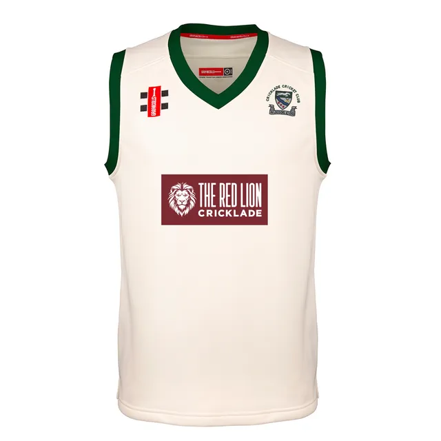gray-nicolls-cricklade-cricket-club-junior-pro-performance-slipover-match-avorio image 1