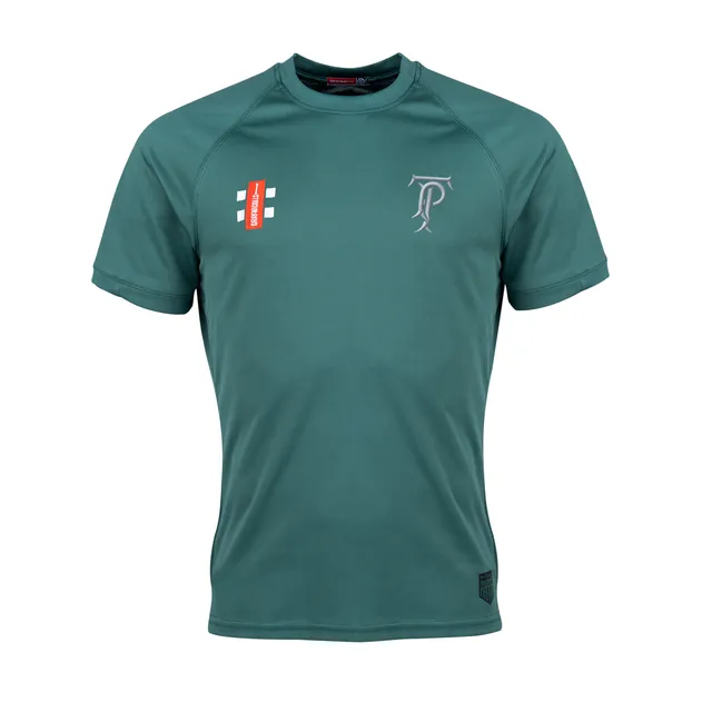 gray-nicolls-matrix-v2-tee-s-s-senior-verde-tendring-park-cc-adult image 1