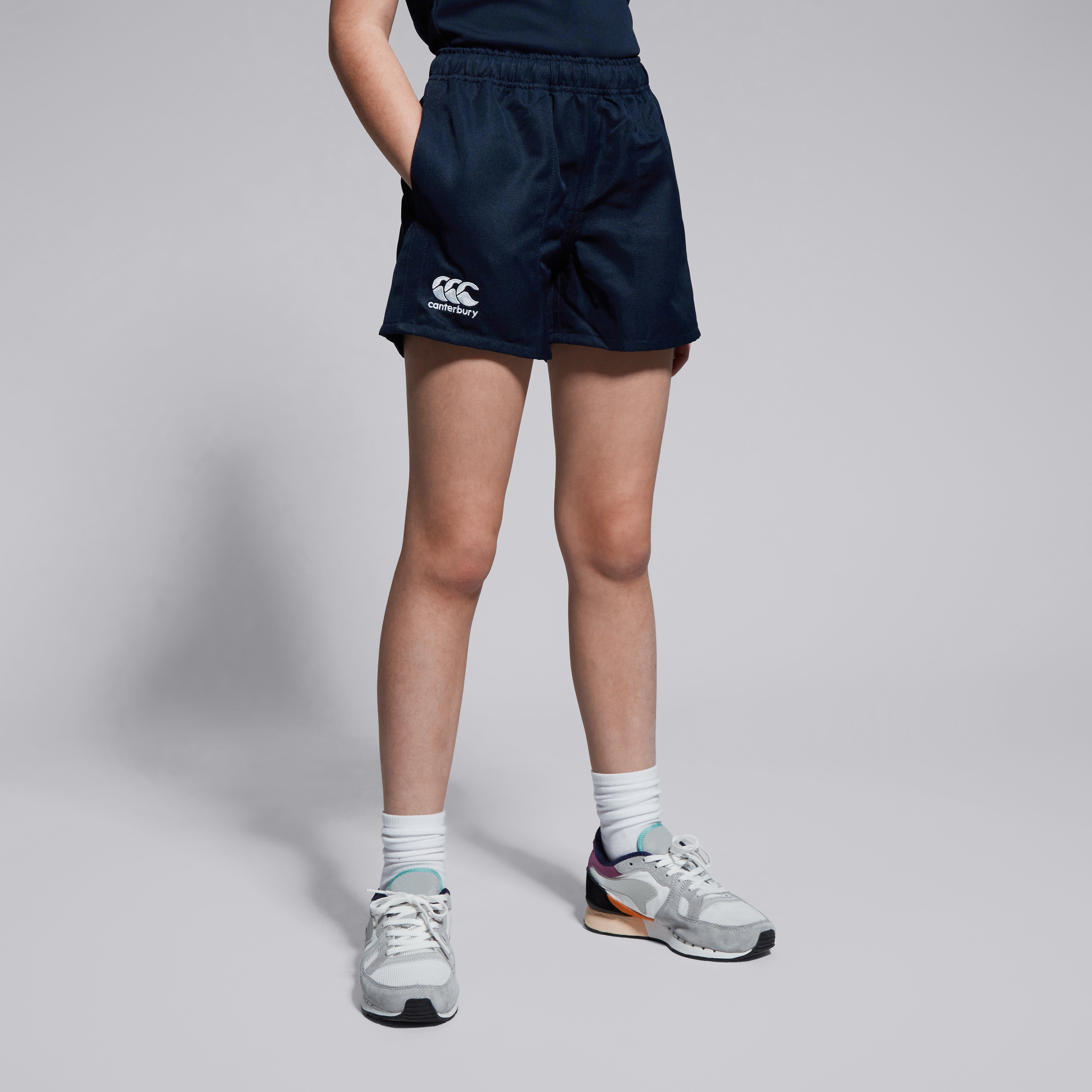 canterbury-professional-pantaloncino-rugby-junior-unisex-blu-navy image 2