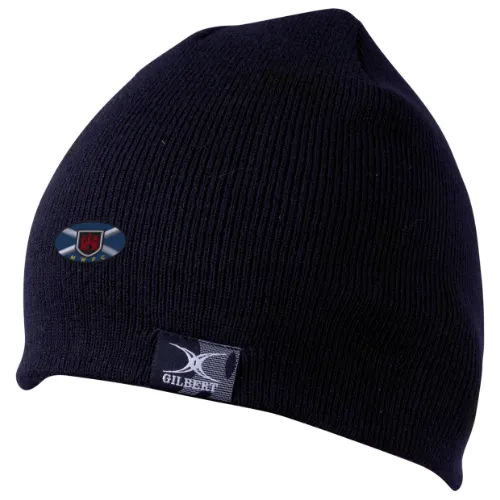 gilbert-rugby-beanie-hat-cappello-murrayfield-wanderers-fc-blu-navy image 1