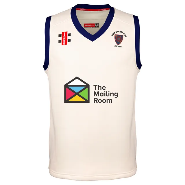 gray-nicolls-bury-cc-senior-pro-performance-slipover-da-match-avorio-navy image 1