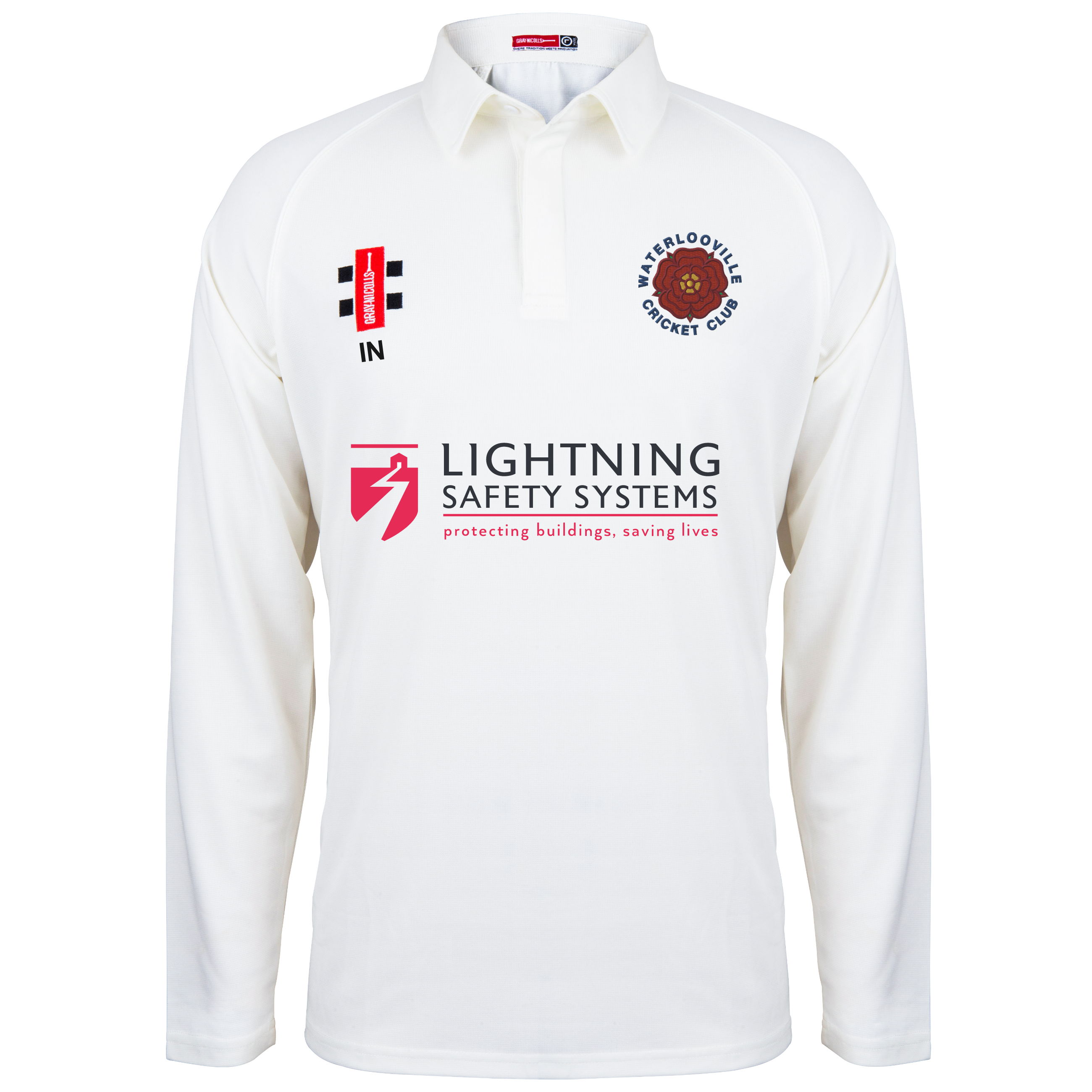 gray-nicolls-matrix-v2-maglia-cricket-manica-lunga-senior-waterlooville-avorio image 1