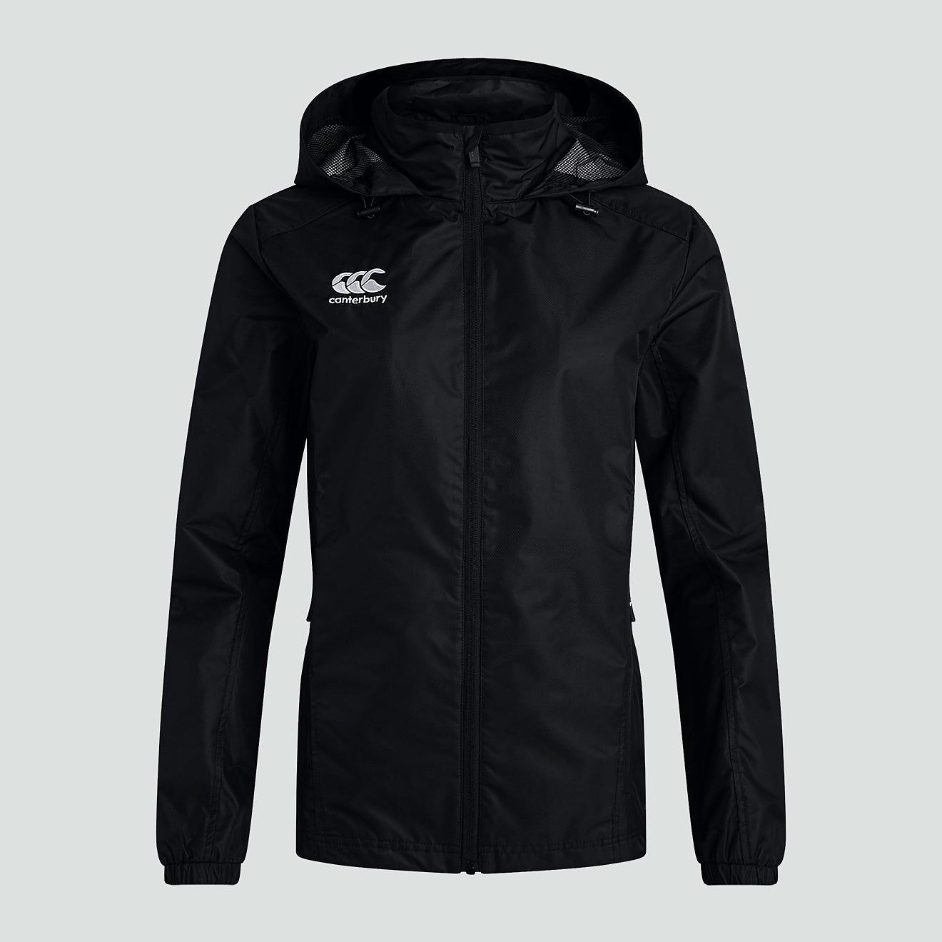 canterbury-club-vaposhield-giacca-antipioggia-full-zip-donna-nero image 1