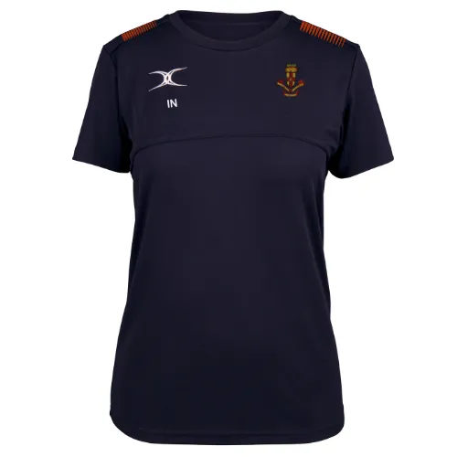 gilbert-rugby-medway-rfc-photon-ii-t-shirt-allenamento-donna-blu-navy image 1