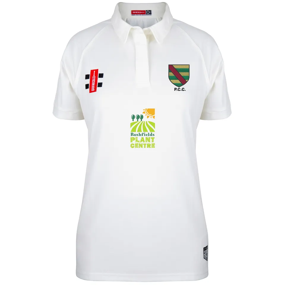 gray-nicolls-matrix-v2-maglia-cricket-s-s-donna-poynings-cricket-club-ivory image 1