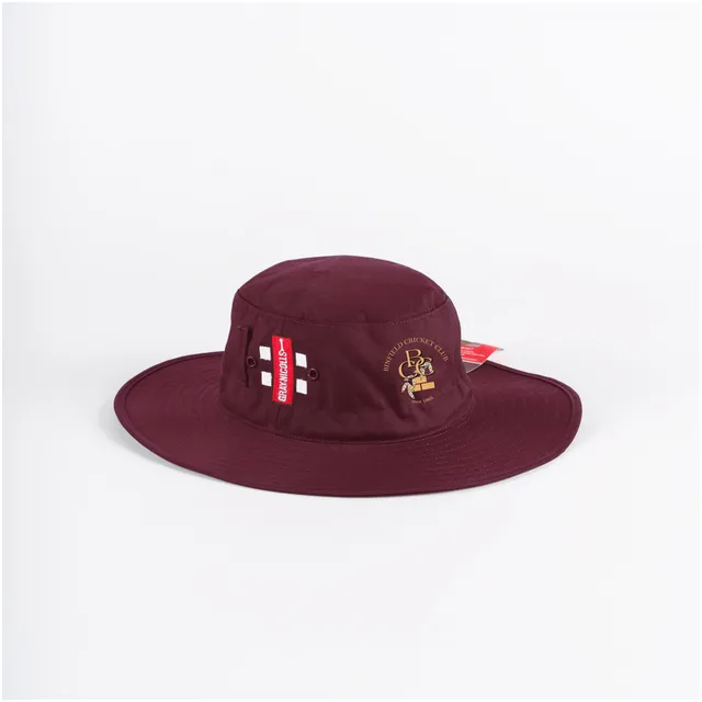 gray-nicolls-binfield-cc-senior-cappello-da-sole-maroon image 1