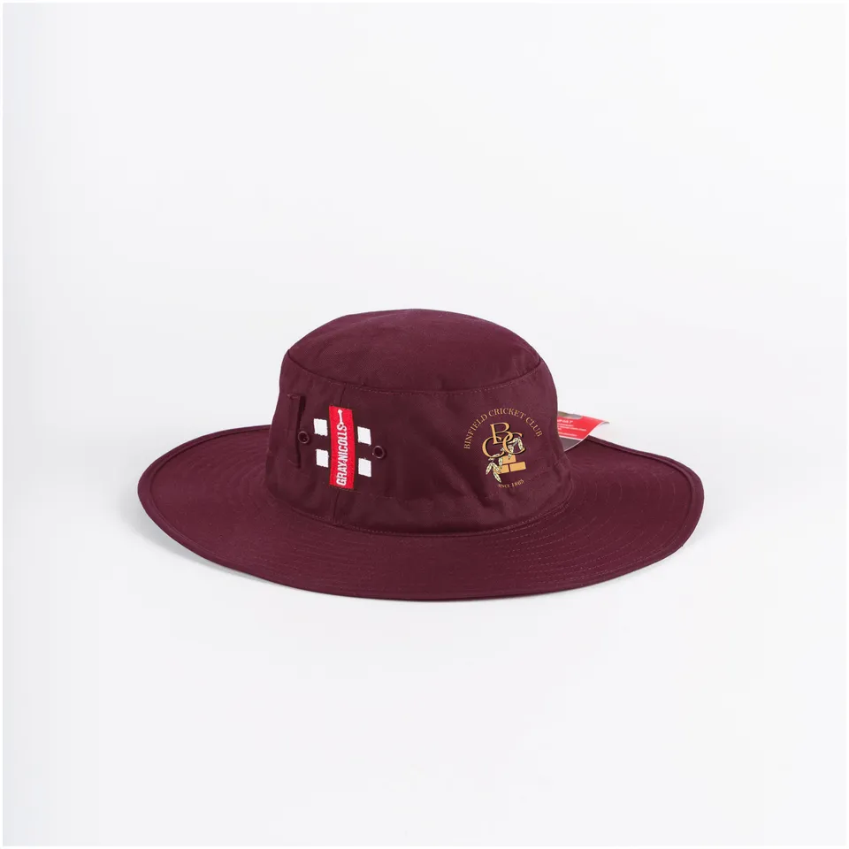 gray-nicolls-binfield-cc-senior-cappello-da-sole-maroon image 1