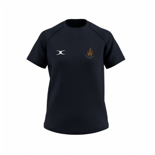 gilbert-rugby-old-crossleyans-rufc-gts-t-shirt-manica-corta-donna-blu-navy-scuro image 1