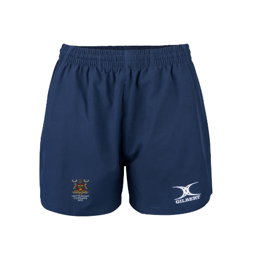 gilbert-rugby-photon-shorts-donna-nottingham-corsairs-rfc-blu-navy image 1
