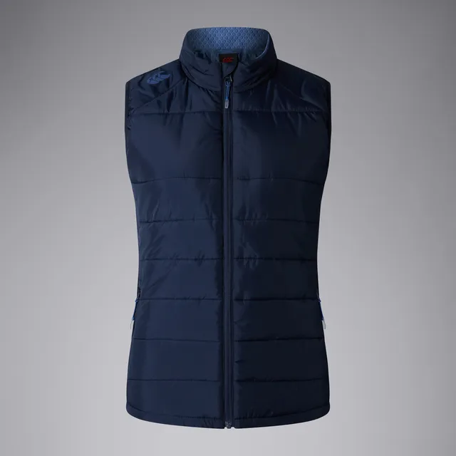 canterbury-elite-microlight-gilet-smanicato-donna-blu-navy image 1