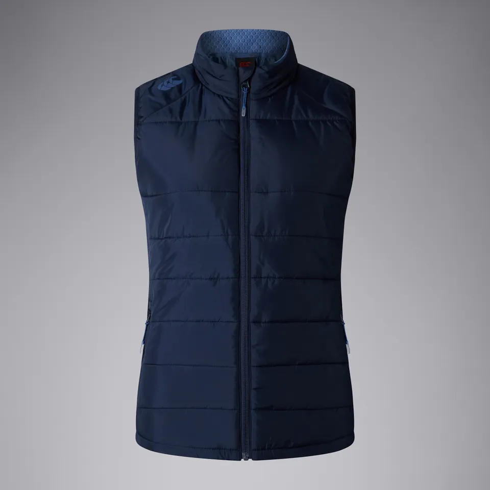 canterbury-elite-microlight-gilet-smanicato-donna-blu-navy image 1