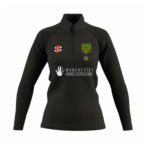 gray-nicolls-cheadle-cc-donna-gts-1-4-zip-felpa-nero image 1
