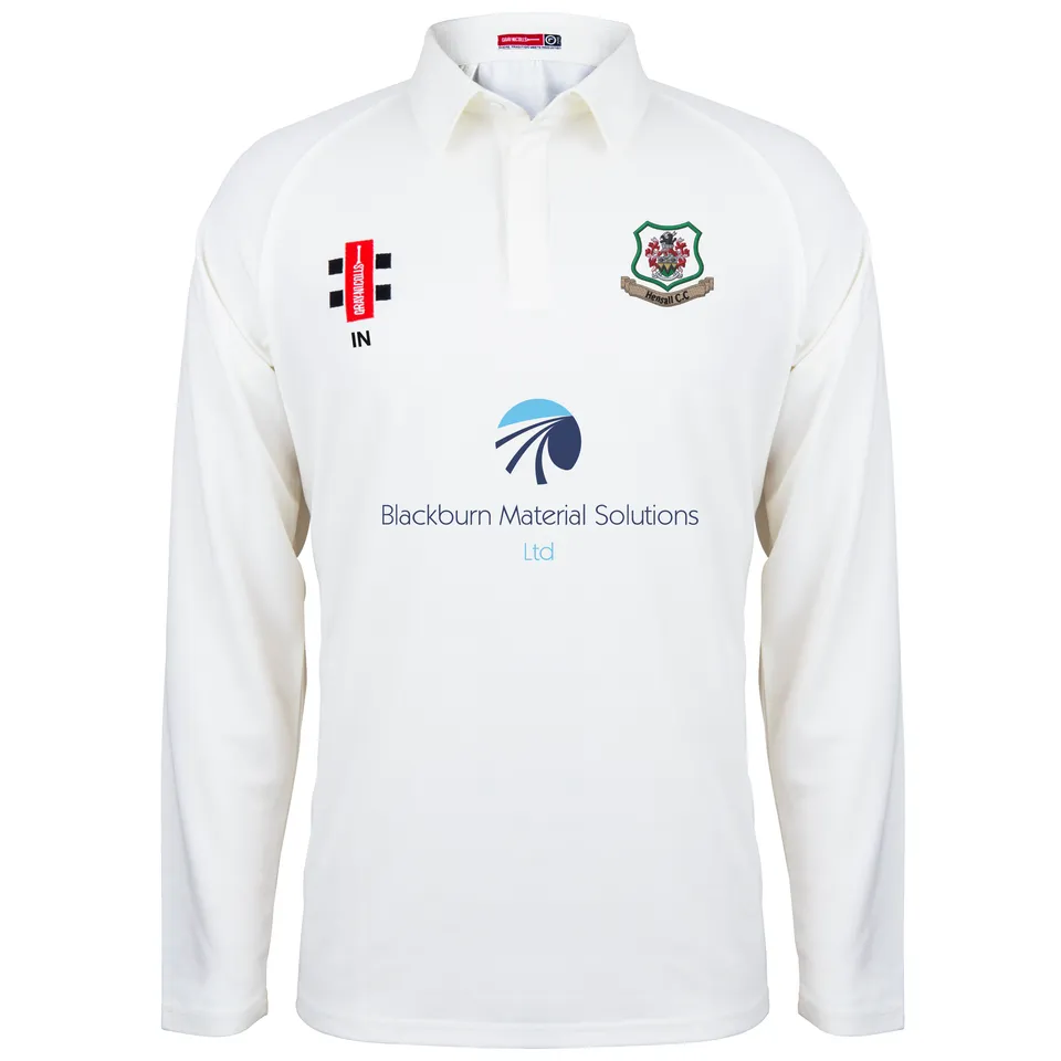gray-nicolls-hensall-cc-junior-matrix-v2-maglia-manica-lunga-avorio image 1