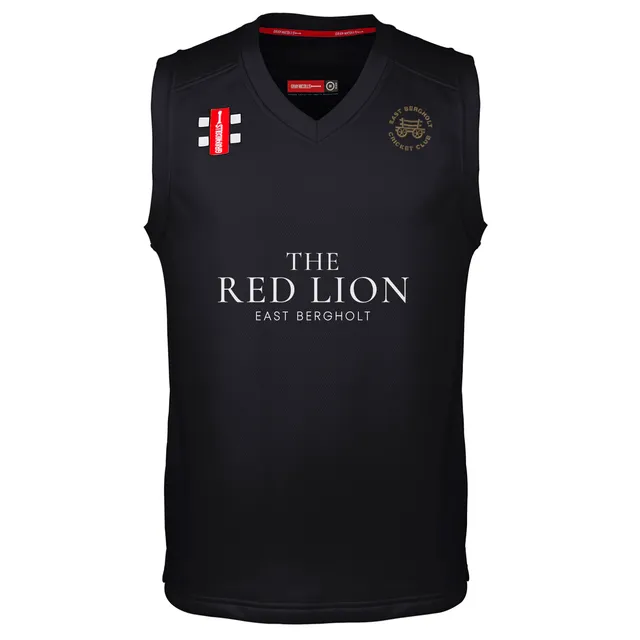gray-nicolls-pro-performance-east-bergholt-cc-slipover-da-gara-nero-bambino image 1