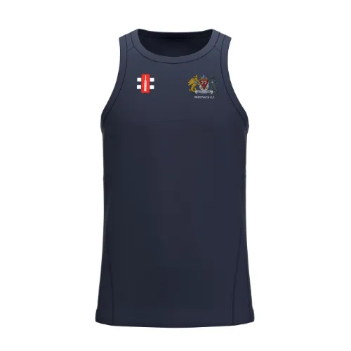 gray-nicolls-atom-gilet-dark-navy-senior-prestwich-cricket-club image 1