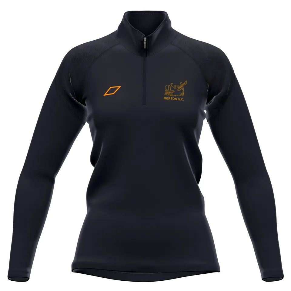 grays-merton-hc-gts-pile-1-4-zip-donna-nero image 1