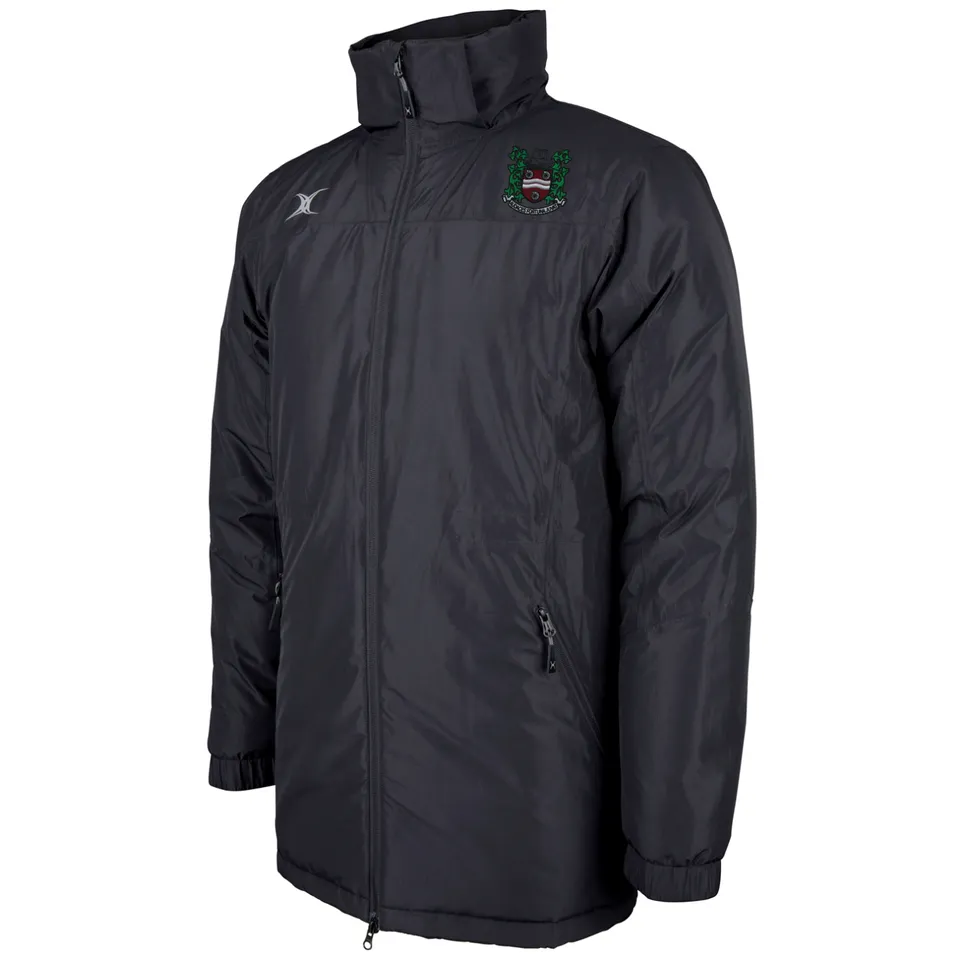 gilbert-rugby-pro-giacca-all-weather-senior-nera-whitby-rfc image 1
