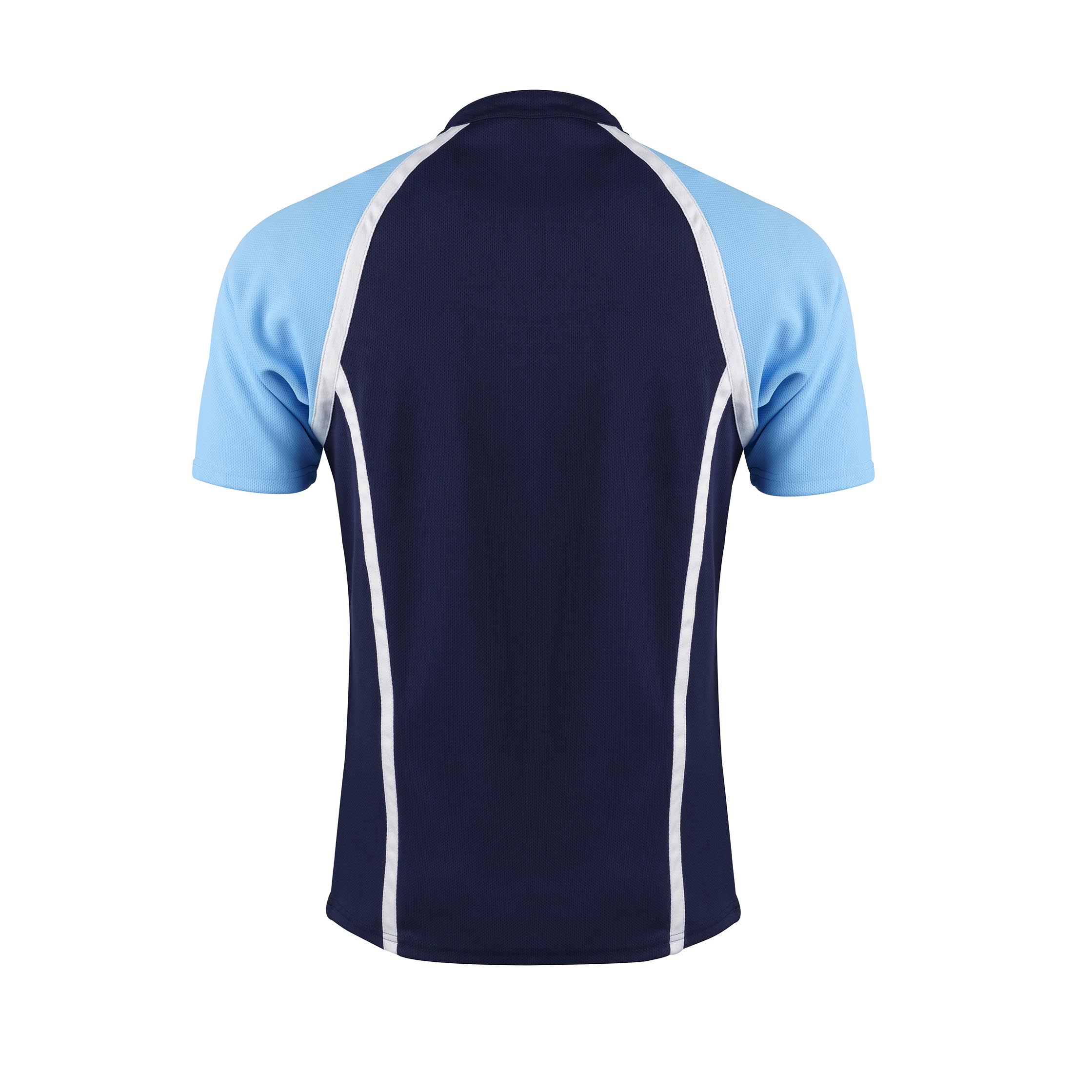 gilbert-rugby-xact-hoops-maglia-match-senior-nero-ambra image 2